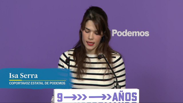 Podemos rechaza modificar la 'ley de solo sí es sí'
