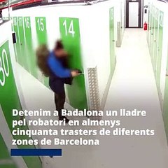 下载视频: A prisión un hombre por robar más de 50 trasteros en Barcelona