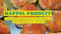 Rappel produits : plusieurs marques de saumon fumé contaminées à la Listeria