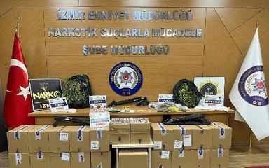 İzmir'deki 'Kökünü Kurutma Operasyonu'nda 91 tutuklama