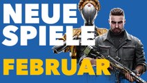Neue Spiele im Februar - Vorschau-Video für PC und Konsolen