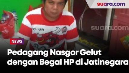 Pedagang Nasgor Gelut dengan Begal HP di Jatinegara, Tangan hingga Belakang Kuping Kena Sabetan Sajam