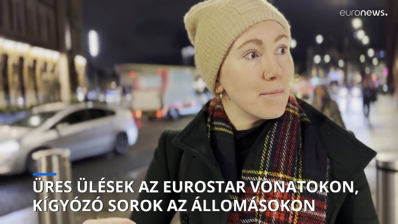 Sok ülés üresen marad az Eurostar vonatokon