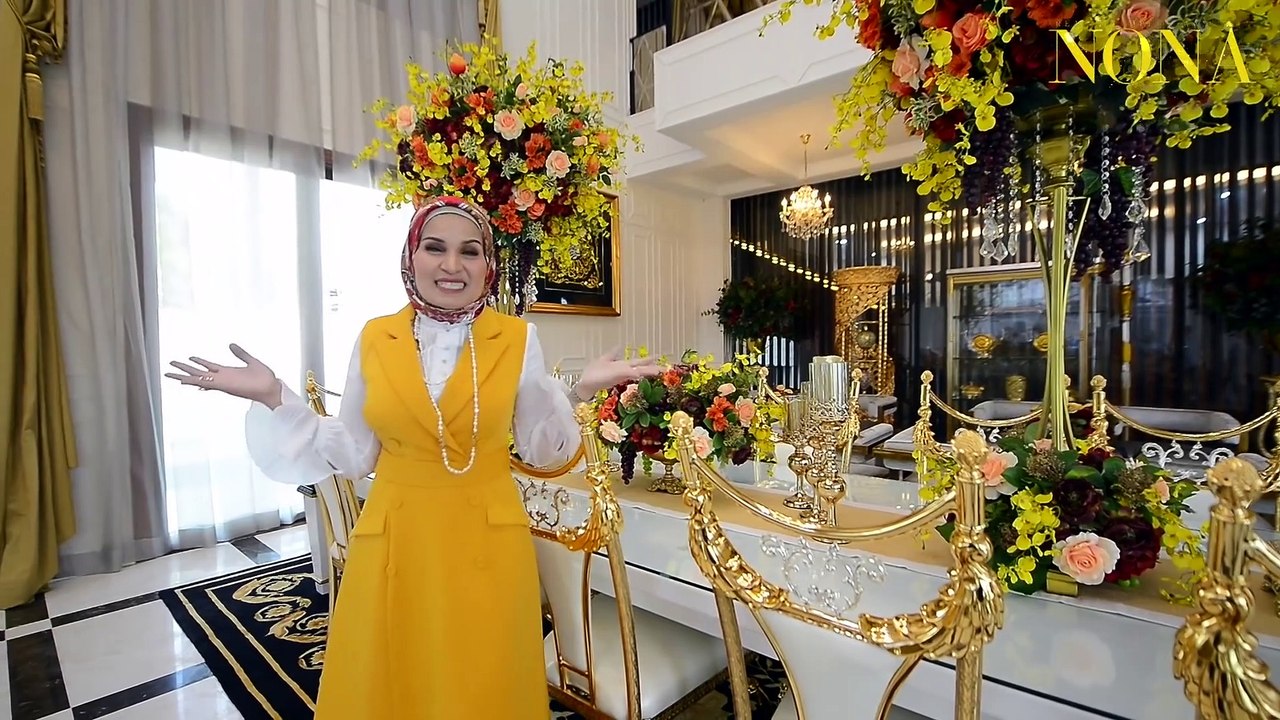 Rumah FAZIANI ROHBAN, Pengasas Dnars Skincare Mewah Dan Berwarna Emas!