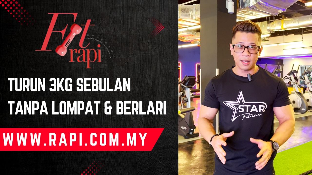 Sebulan Turun 3KG, Cuma Buat 8 Step Senaman Mudah Ini Setiap Hari