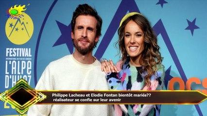 Philippe Lacheau et Elodie Fontan bientôt mariés??  réalisateur se confie sur leur avenir