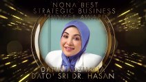 Best Strategic Business Thinker Award  Datin Adzliana Dato’ Sri Dr Hasan