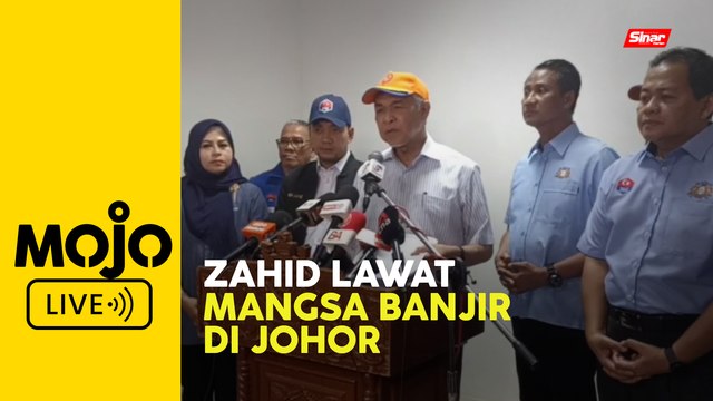 Banjir: TPM lawat tiga PPS di Batu Pahat