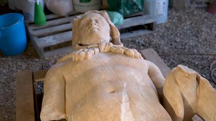 Sorpresa en Roma: hallan una escultura de Hércules