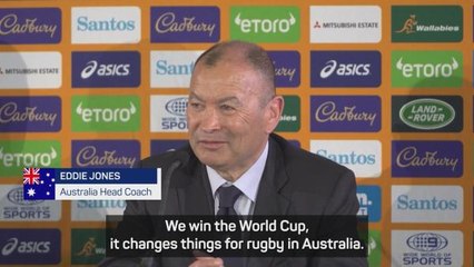 New Australia coach Jones vows to win 2023 World Cup