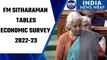 Finance Minister Nirmala Sitharaman tables Economic Survey 2022-23 | Oneindia News