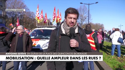 Bordeaux : le cortège se met en place
