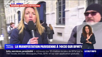 Réforme des retraites: les manifestants convergent vers la Place d'Italie d'où partira le cortège à 14h30