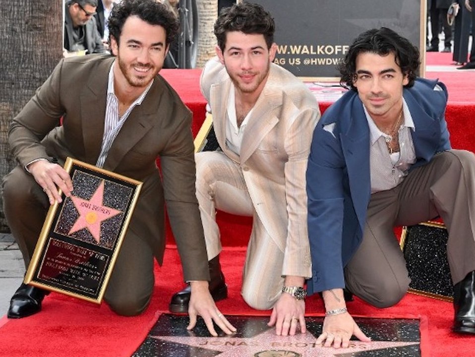 Walk of Fame: Jonas Brothers enthüllen ihren Stern in Los Angeles