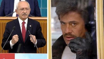 Kılıçdaroğlu'ndan Cüneyt Arkın filmi ile gönderme: Ben Kemal, geliyorum