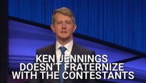 Why 'Jeopardy' Host Ken Jennings Doesn’t Talk Much To The Contestants, According To A Former Champion