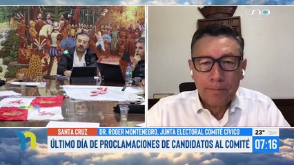 Hoy vence el plazo a las proclamaciones de binomios al Comité Cívico Pro Santa Cruz