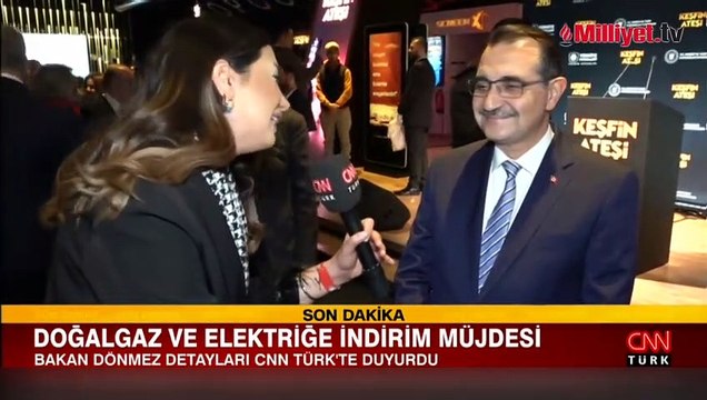 Bakan Dönmez'den elektrik ve doğal gaz indirimi ile ilgili yeni açıklama