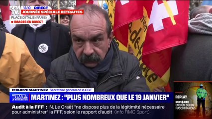 Philippe Martinez: "Il faut que le gouvernement puisse entendre le mécontentement et revoir sa copie"