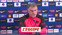 Galtier : «On doit retrouver la bonne formule» - Foot - L1 - PSG