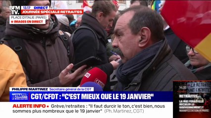 Philippe Martinez: "Il faut augmenter les grèves dans les entreprises, il y a déjà des choses programmées pour la semaine prochaine"