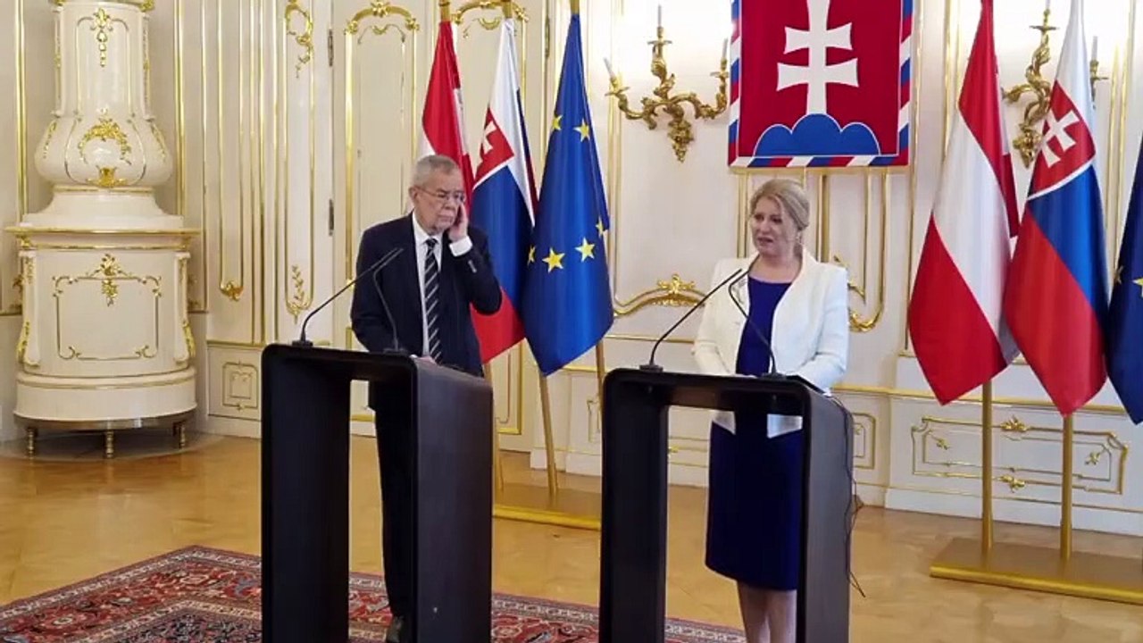 ZÁZNAM: Prezidentka hovorila s rakúskym prezidentom o energetike i hraničných kontrolách