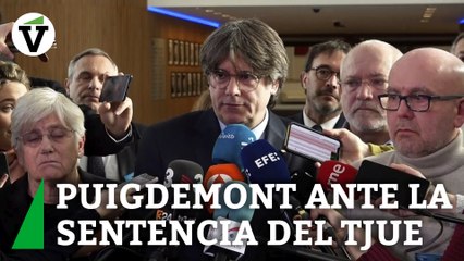 Carles Puigdemont, tras el varapalo de la Justicia europea: "No voy a rendirme ni entregarme"