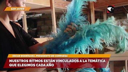 Las comparsas de San Javier se preparan para brillar en el sambodromo