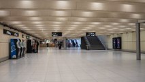 Grève à Paris : la gare du Nord presque déserte