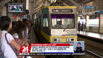 Hanggang P6 na taas-pasahe, hiniling ng MRT-3 sa DOTr dahil sa kakulangan umano sa kita | 24 Oras