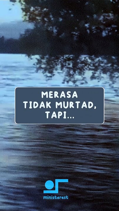 merasa tidak murtad, tapi...