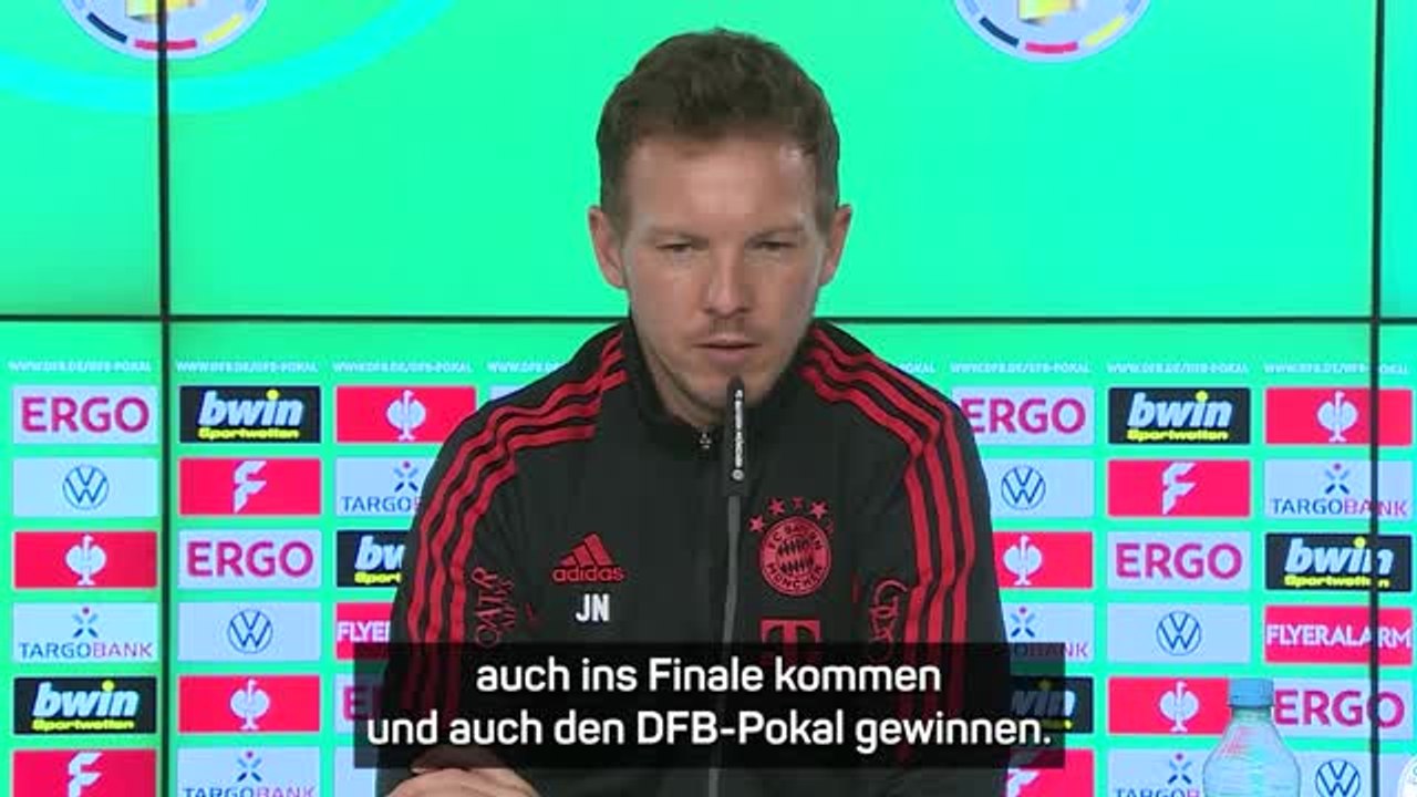Nagelsmann: Double bei Bayern „Minimalziel“