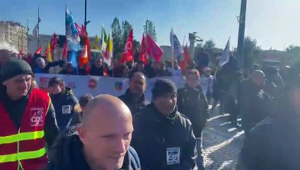 Retraites : mobilisation en hausse à Marseille