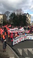 Manif Macon 31 janvier