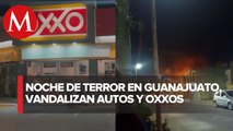 Se registran nuevas quemas de vehículos y tiendas de conveniencia en Guanajuato