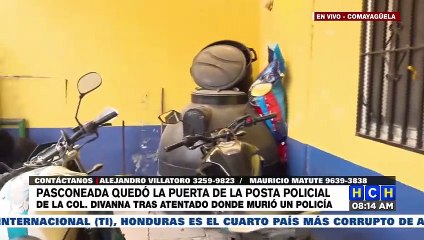 "Pasconeada" quedó posta policial de col. Divanna tras mortal emboscada