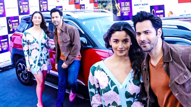 Alia Bhatt और Varun Dhawan का दिखा Zee Cine Awards में स्टाइलिश अंदाज़