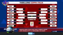 Partite Coppa Italia 2023 oggi e domani: orario  dove vederle in tv, il programma dei Quarti