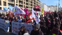 Протесты против пенсионной реформы во Франции