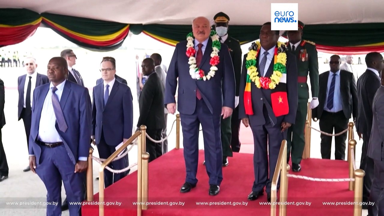 Lukaschenka auf Staatsbesuch in Zimbabwe