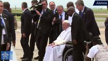 Le Pape vient d'arriver au Congo !