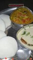 Idli sambhar chatni 