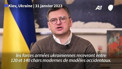 L'Ukraine annonce qu'elle va recevoir "entre 120 et 140" chars lourds occidentaux (ministre)