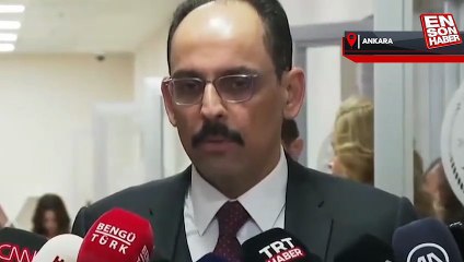 Cumhurbaşkanlığı Sözcüsü İbrahim Kalın: ABD ön şart koşarsa tarafsızlığını kaybeder