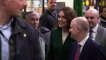 Kate wolf whistled as she visits a Leeds market
