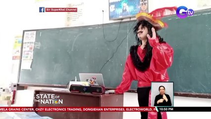 Guro sa Pagbilao, Quezon, nagsusuot ng iba't ibang costume para maengganyo ang mga estudyante | SONA