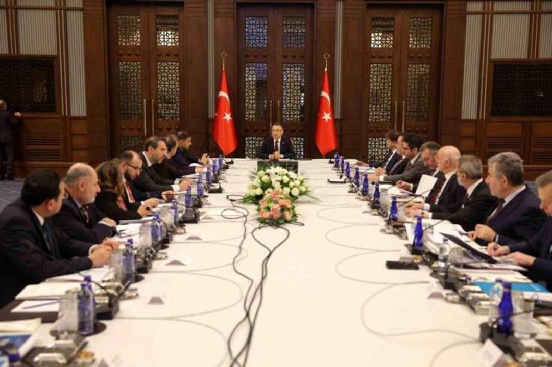Dijital Türkiye Toplantısı Cumhurbaşkanı Yardımcısı Fuat Oktay'ın başkanlığında gerçekleşti