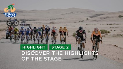 Highlights - Stage 2 - #SaudiTour 2023