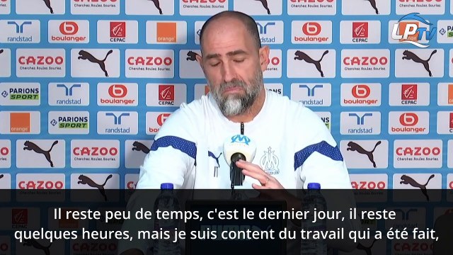 Tudor s'exprime sur la fin du mercato de l'OM !