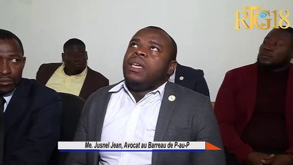 Mèt Jusnel Jean mande autorite yo pran dispozisyon pou tribunal 1è enstans Pòtoprens fonksyone nòmal